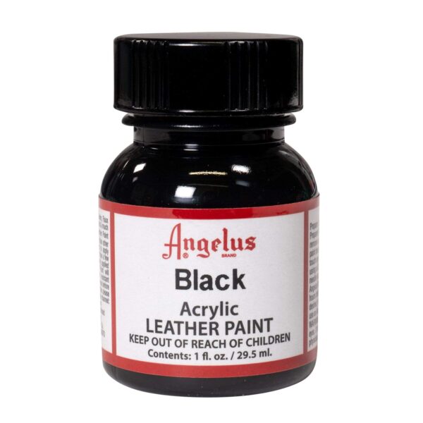 Angelus Leather Paint Black 1oz
