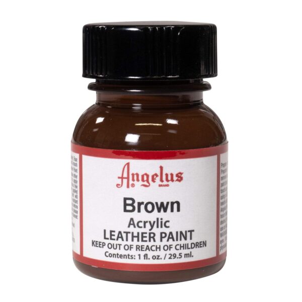 Angelus Leather Paint Brown 1oz