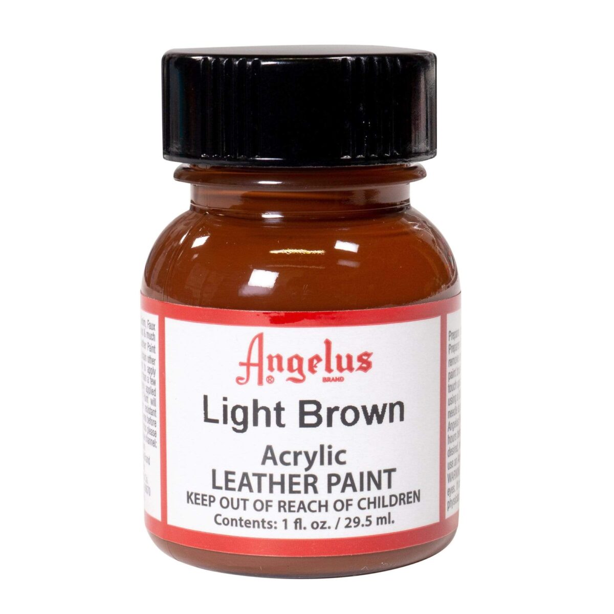 Angelus Leather Paint Light Brown 1oz