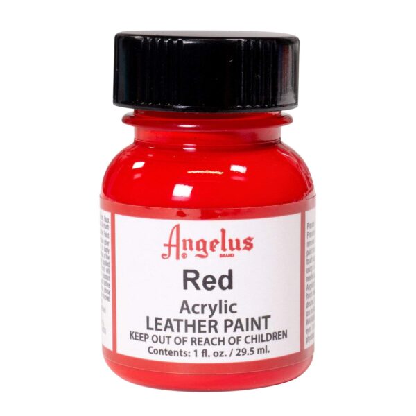 Angelus Leather Paint Red 1oz