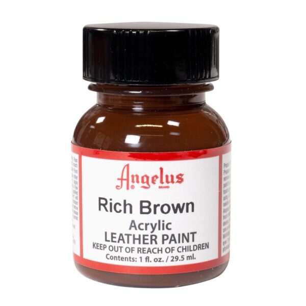 Angelus Leather Paint Rich Brown 1oz