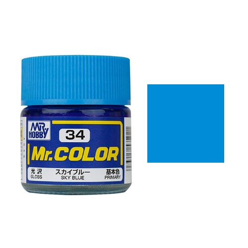 C-034 Mr. Color (10 ml) Sky Blue