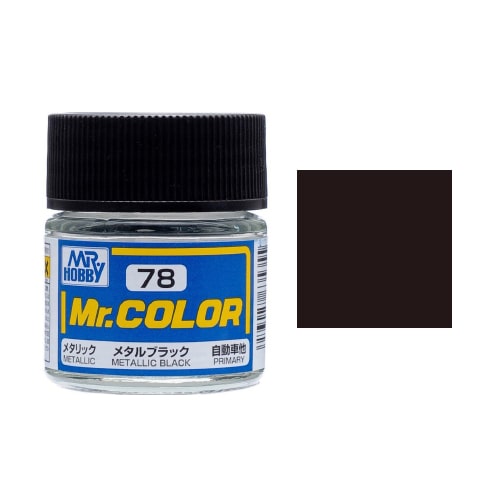 C-078 Mr. Color (10 ml) Metal Black