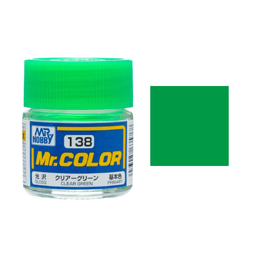 C-138 Mr. Color (10 ml) Clear Green