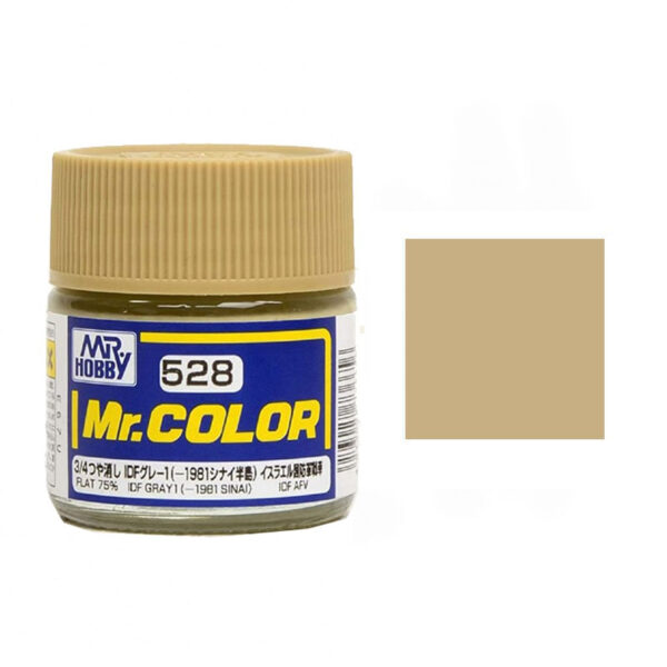 C-528 Mr. Color (10 ml) IDF Gray 1 (-1981 Sinai)