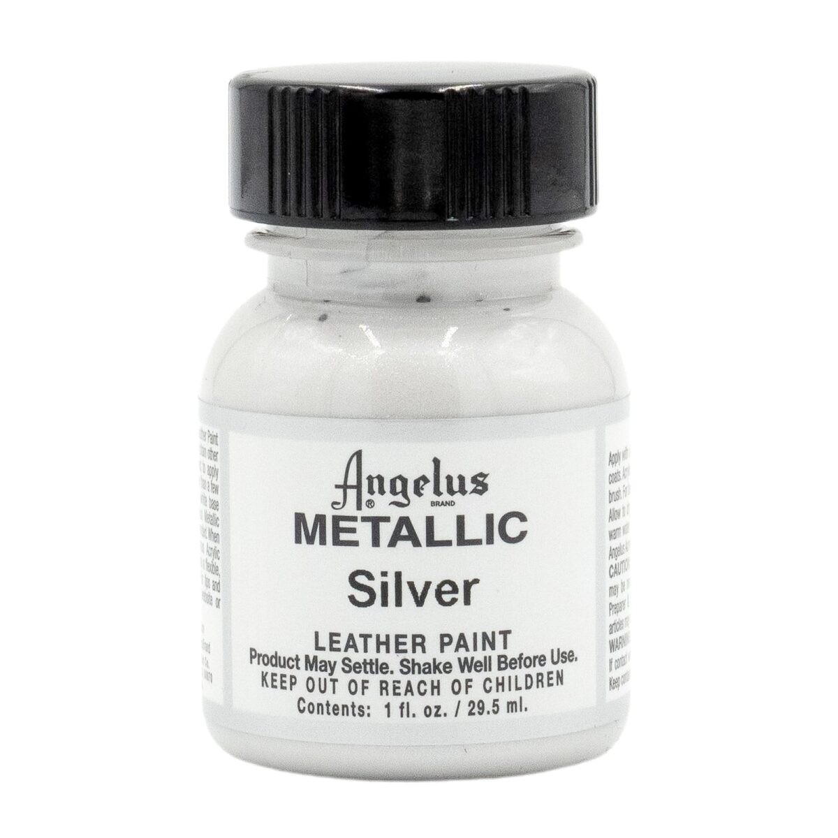 Angelus Leather Paint Silver 1oz