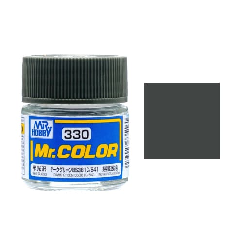 C-330 Mr. Color (10 ml) Dark Green BS381C/641