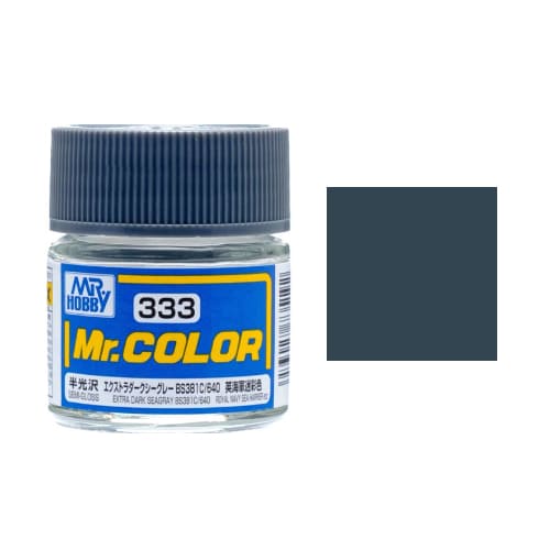 C-333 Mr. Color (10 ml) Extra DarK Seagray BS381C 640