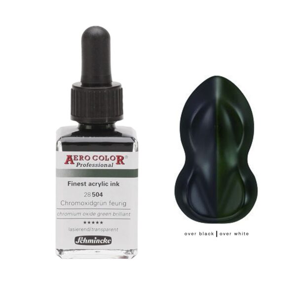 AERO COLOR® Professional 504 Chromium Oxide Green Brilliant 28ml