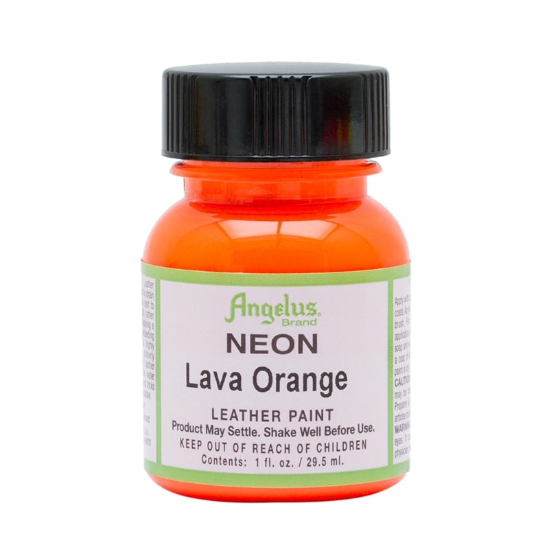 Angelus Leather Paint Neon Lava Orange 29,5ml
