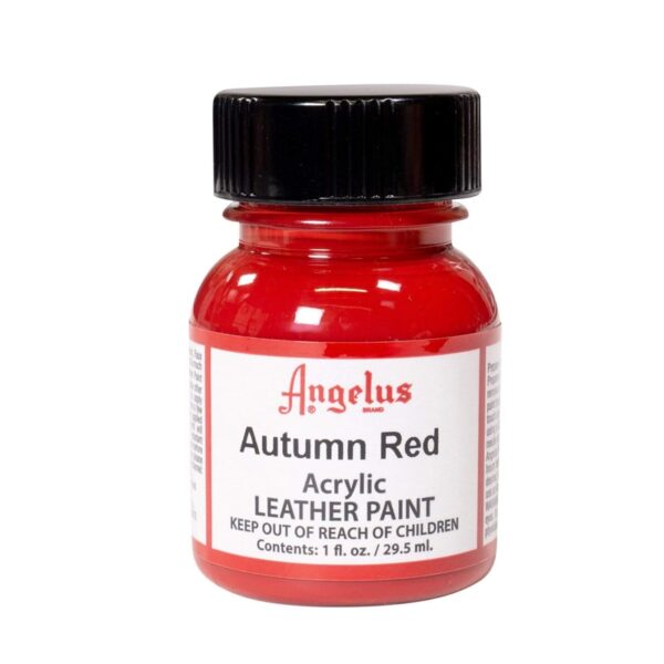Angelus Leather Paint Autumn Red 1oz