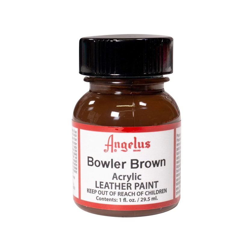 Angelus Leather Paint Bowler Brown 1oz
