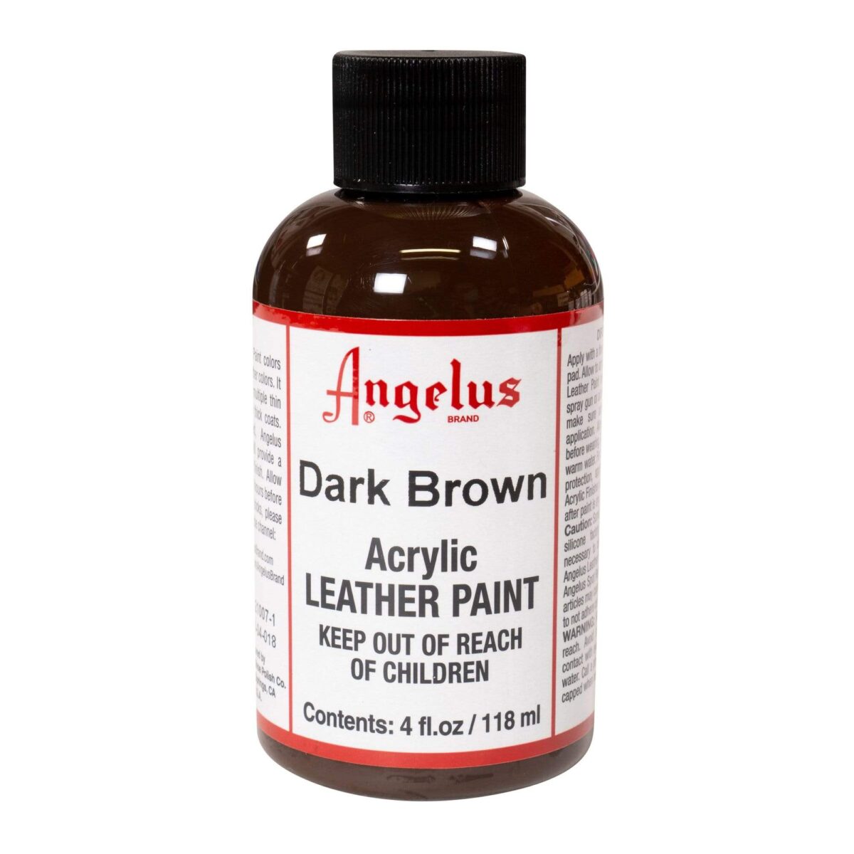 Angelus Leather Paint Dark Brown 118ml
