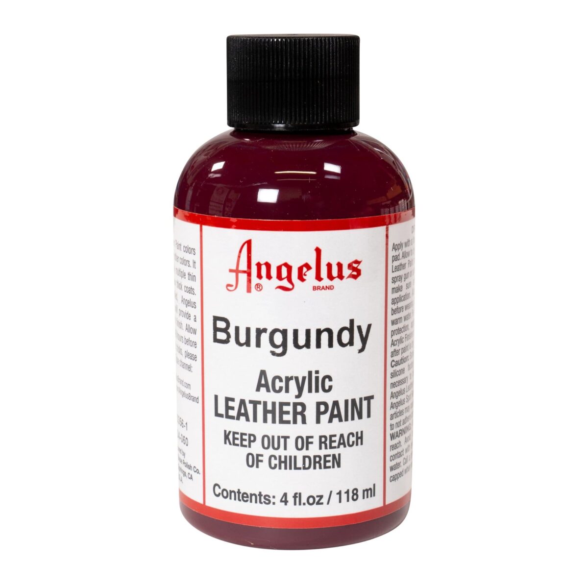 Angelus Leather Paint Burgundy 118ml