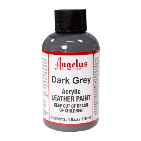 Angelus Leather Paint Dark Grey 118ml