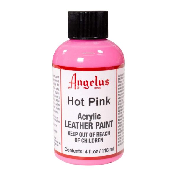 Angelus Leather Paint Hot Pink 118ml