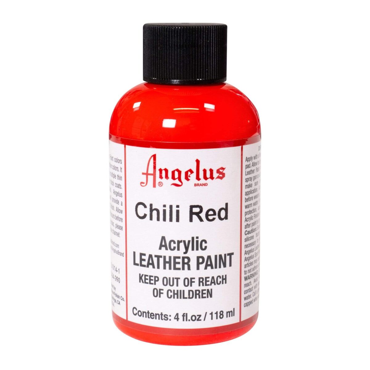 Angelus Leather Paint Chili Red 118ml