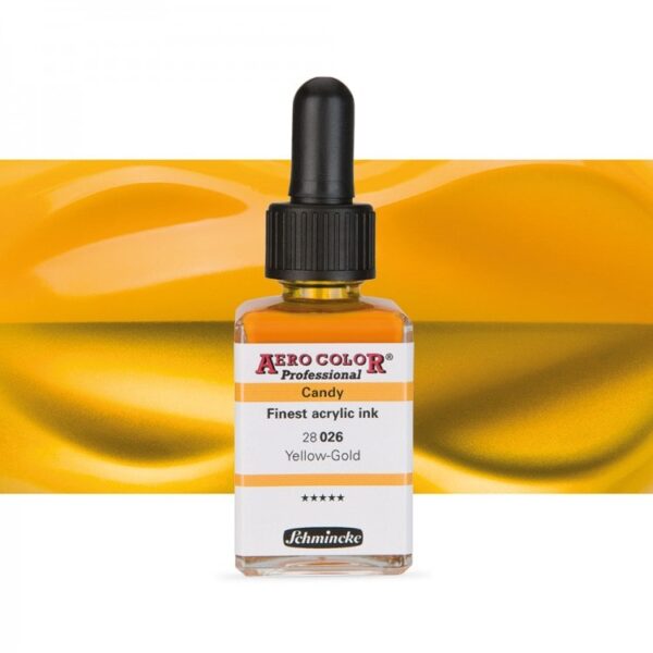 AERO COLOR® CANDY 026 Yellow Gold 28ml