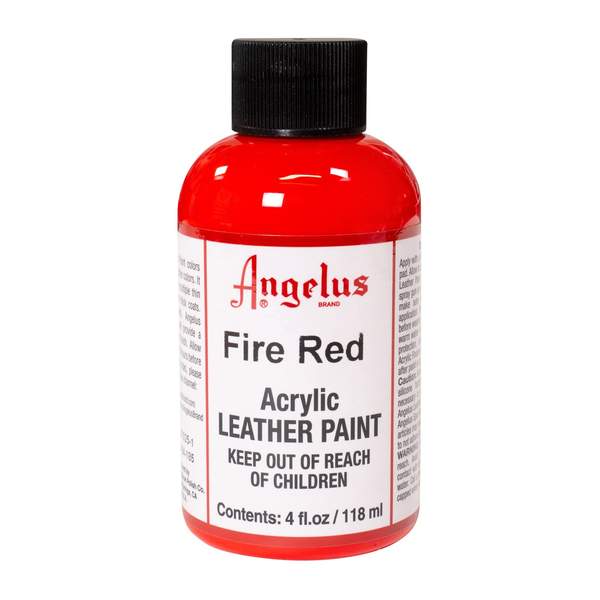 Angelus Leather Paint Fire Red 118ml