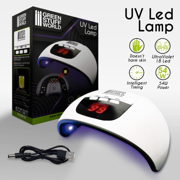 Ultraviolet LED Lamp 54w (Φουρνάκι UV 54w)
