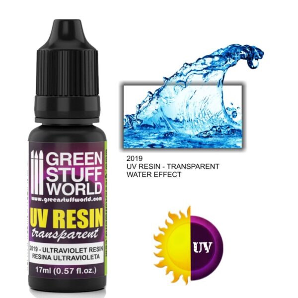UV Resin 17ml - Water Effect (UV Ρητίνη 17ml)