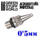 Airbrush Nozzle for GSW Airbrush 0.5 mm (Ανταλλακτικό μπέκ 0.5mm για Αερογράφο GSW)