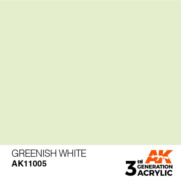 AK GREENISH WHITE – STANDARD 17ml