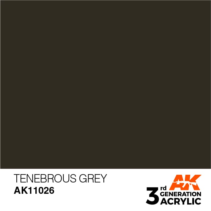 AK TENEBROUS GREY – STANDARD 17ml