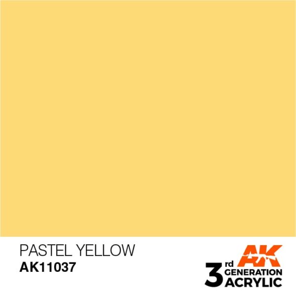 AK PASTEL YELLOW – PASTEL 17ml