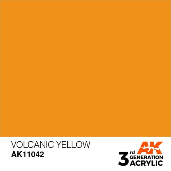 AK VOLCANIC YELLOW – STANDARD 17ml