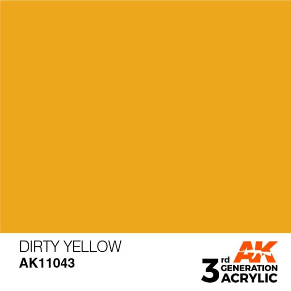 AK DIRTY YELLOW – STANDARD 17ml
