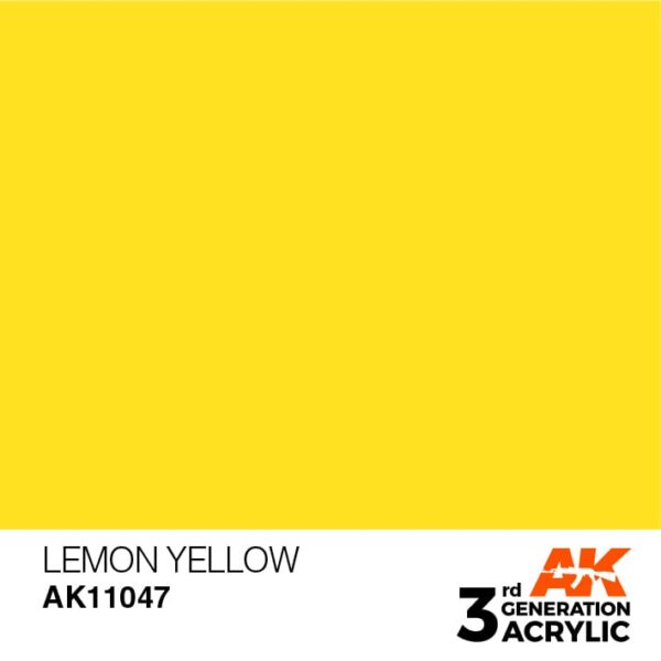AK LEMON YELLOW – STANDARD 17ml