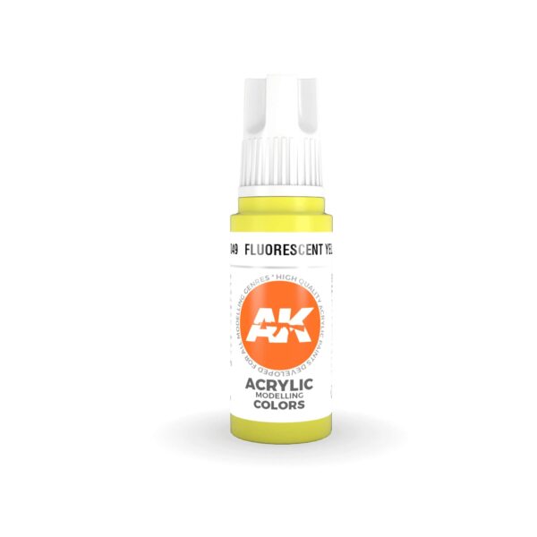 AK FLUORESCENT YELLOW – STANDARD 17ml