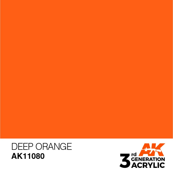 AK DEEP ORANGE – INTENSE 17ml