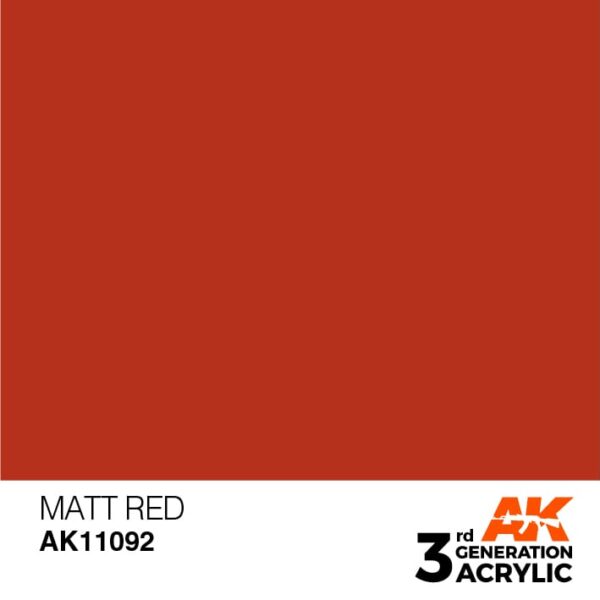 AK MATT RED – STANDARD 17ml