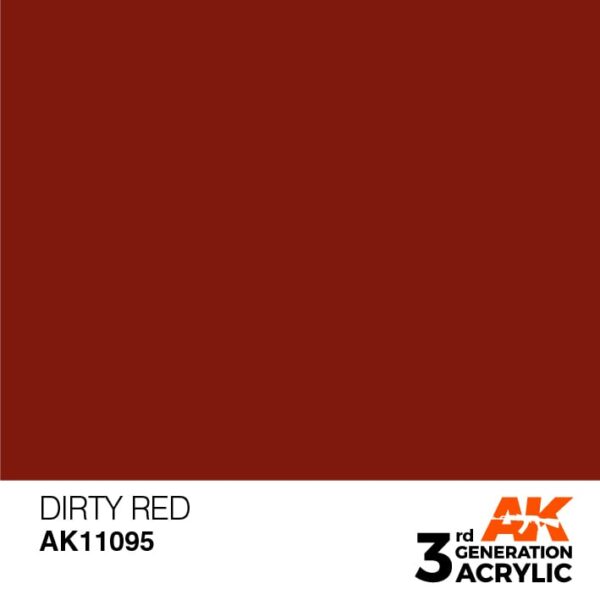 AK DIRTY RED – STANDARD 17ml