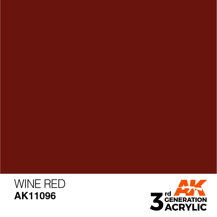 AK WINE RED – STANDARD 17ml