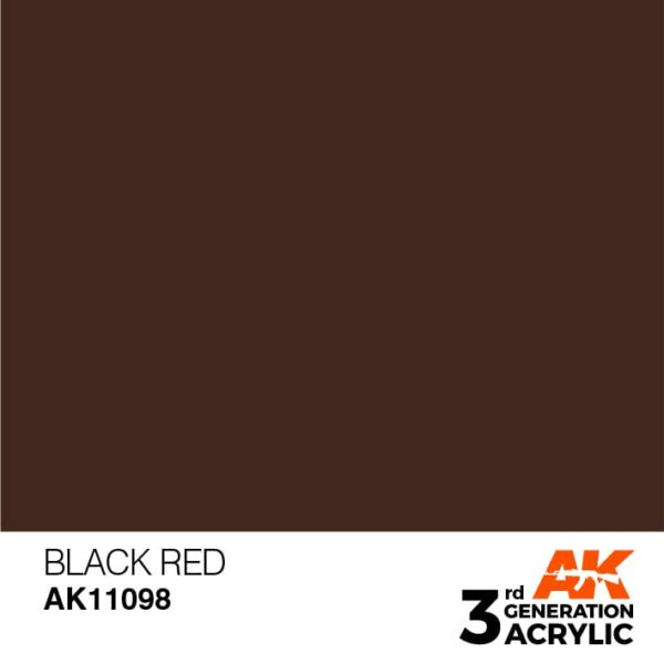 AK BLACK RED – STANDARD 17ml