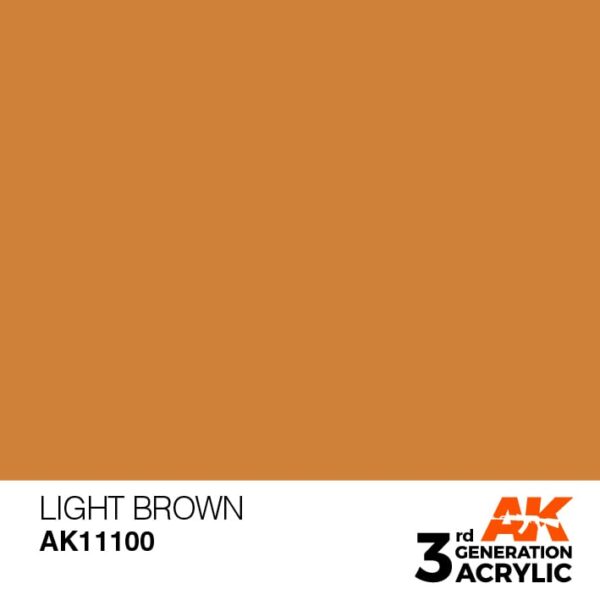 AK LIGHT BROWN – STANDARD 17ml