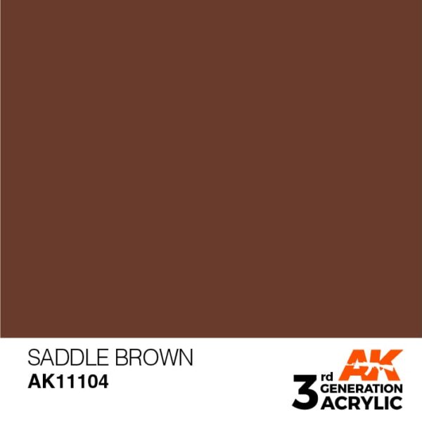 AK SADDLE BROWN – STANDARD 17ml