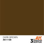 AK DARK BROWN – STANDARD 17ml