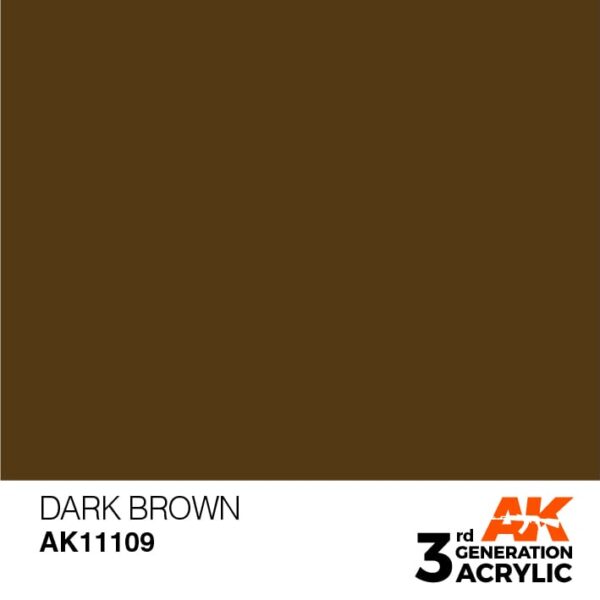 AK DARK BROWN – STANDARD 17ml