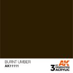 AK BURNT UMBER – STANDARD 17ml