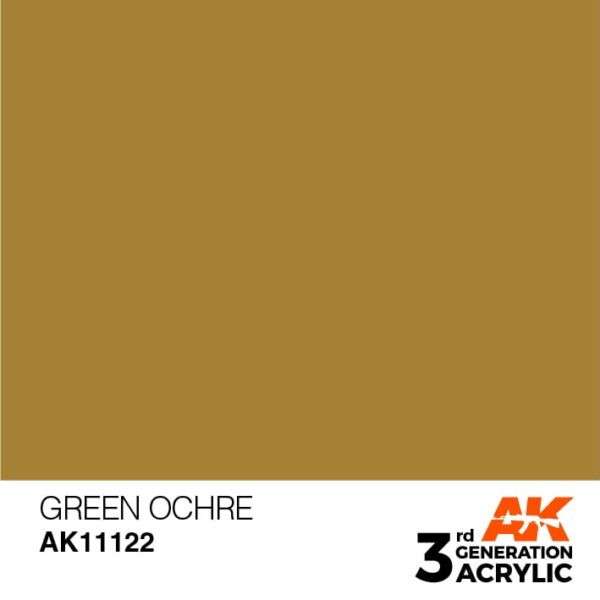 AK GREEN OCHRE – STANDARD 17ml