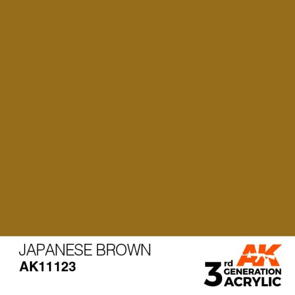 AK JAPANESE BROWN – STANDARD 17ml