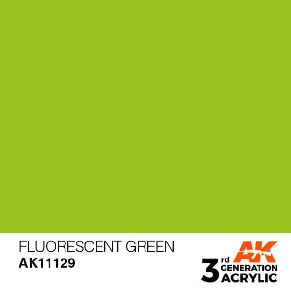 AK FLUORESCENT GREEN – STANDARD 17ml
