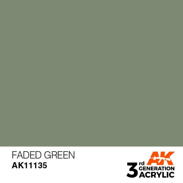 AK FADED GREEN – STANDARD 17ml