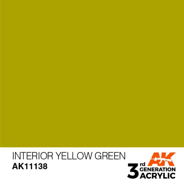 AK INTERIOR YELLOW GREEN – STANDARD 17ml