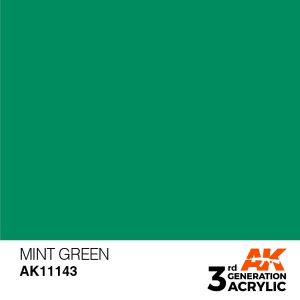 AK MINT GREEN – STANDARD 17ml
