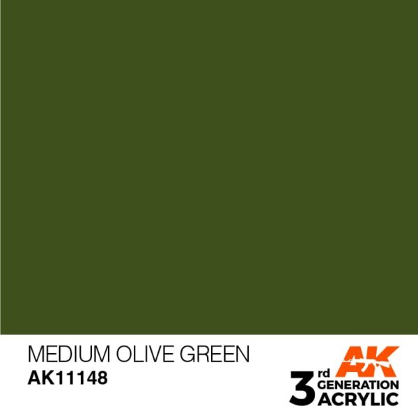 AK MEDIUM OLIVE GREEN – STANDARD 17ml